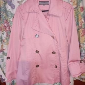 Pink Anne Klein Peacoat
